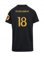 Real Madrid Aurelien Tchouameni #18 Kolmaspaita Naisten 2023-24 Lyhythihainen